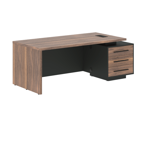 Стол руководителя с тумбой VRCT 2090(R) 2000х900х750 VE