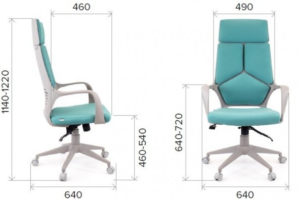 Кресло Everprof Trio Grey TM Ткань 