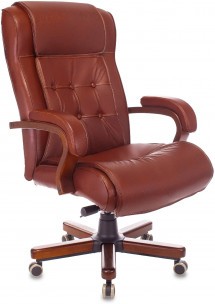 Кресло руководителя Бюрократ T-9926WALNUT
