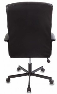 Кресло руководителя Бюрократ CH-823AXSN черный эко.кожа крестов. металл черный