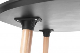 Стол Brooklyn белый 140 х 80 см, овальный