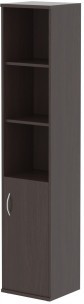 Шкаф колонка с глухой малой дверью СУ-1.1(R) Венге Магия 406х365х1975