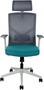 Кресло офисное Денвер серая сетка