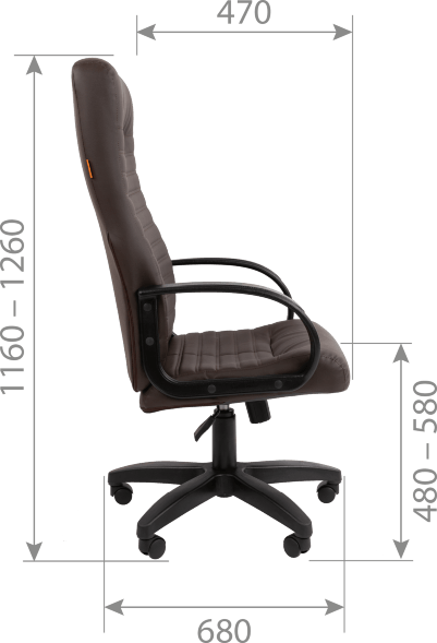 Кресло для руководителя CHAIRMAN 480 LT