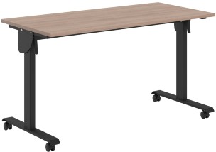 Стол складной CST 1365 Ясень Шимо/Черный 1350х650х750 IMAGO MOBILE LITE