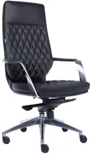 Кресло Everprof Roma Кожа Черный