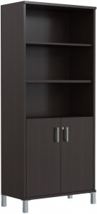 Шкаф высокий с замком в глухих малых дверях B 430.3(RZ) Венге Магия 900х450х2054