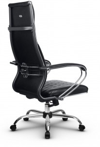 Кресло офисное Metta L NewLeather (хром ов. сеч.)