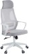 Кресло руководителя CHAIRMAN CH636 белый пластик