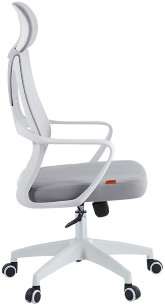 Кресло руководителя CHAIRMAN CH636 белый пластик